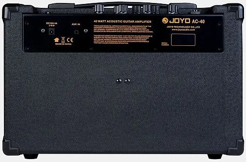Joyo AC-40 Комбоусилитель для акустической гитары аккумуляторный.