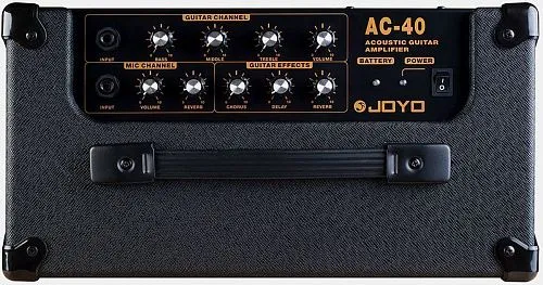 Joyo AC-40 Комбоусилитель для акустической гитары аккумуляторный.